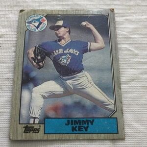 Jimmy Key Blue Jays baseball card Draft Blue Jays #3-1982